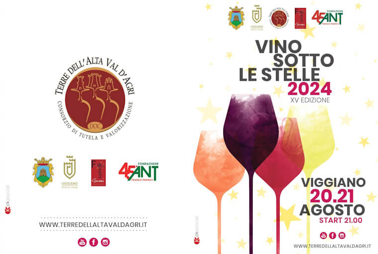 Vino sotto le stelle 2024 locandina hdf 